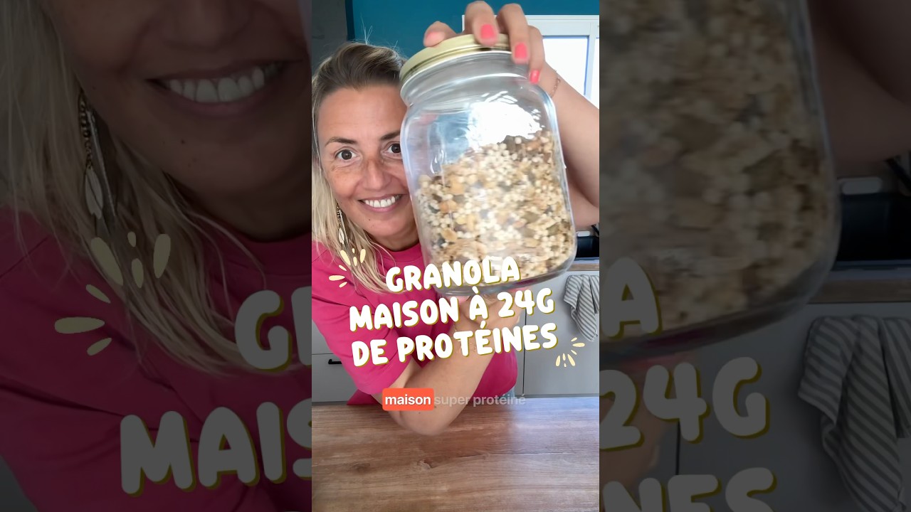 Recette facile de granola maison super protéiné