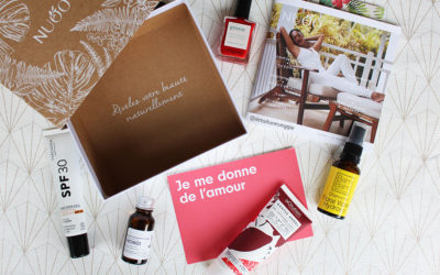 Revue, ITW et avis sur la box beauté bio Nuoo box