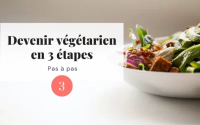 Devenir végétarien facilement en 3 étapes