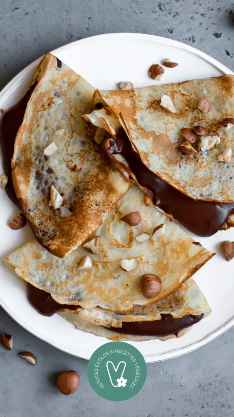 reussir des crepes vegan