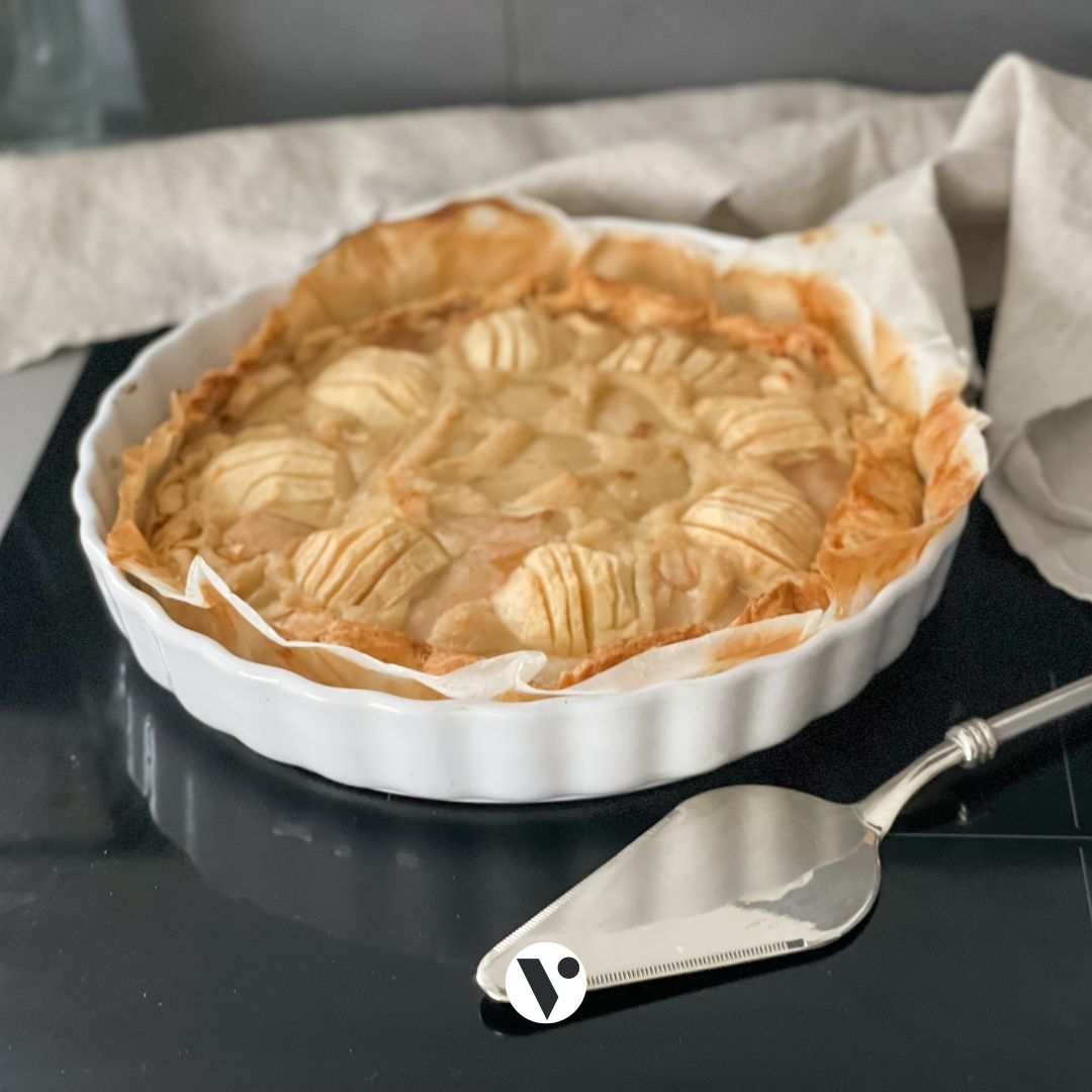 tarte aux pommes vegan façon amandine facile recette