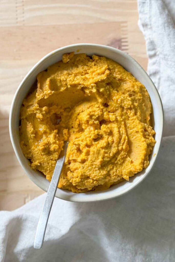 recette Tartinade de lentilles corail façon houmous au potimarron