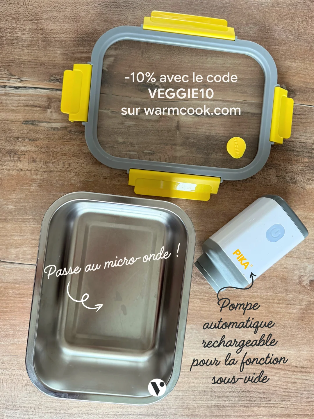 lunch box pika metal sous vide code promo