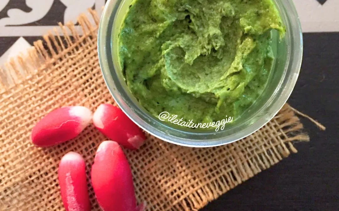 Pesto aux fanes de radis – Recette zéro déchet vegan
