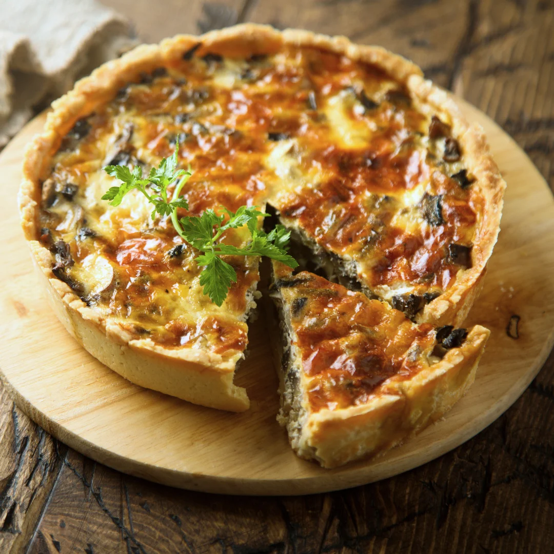 quiche aux courgettes et tofu soyeux iletaituneveggie