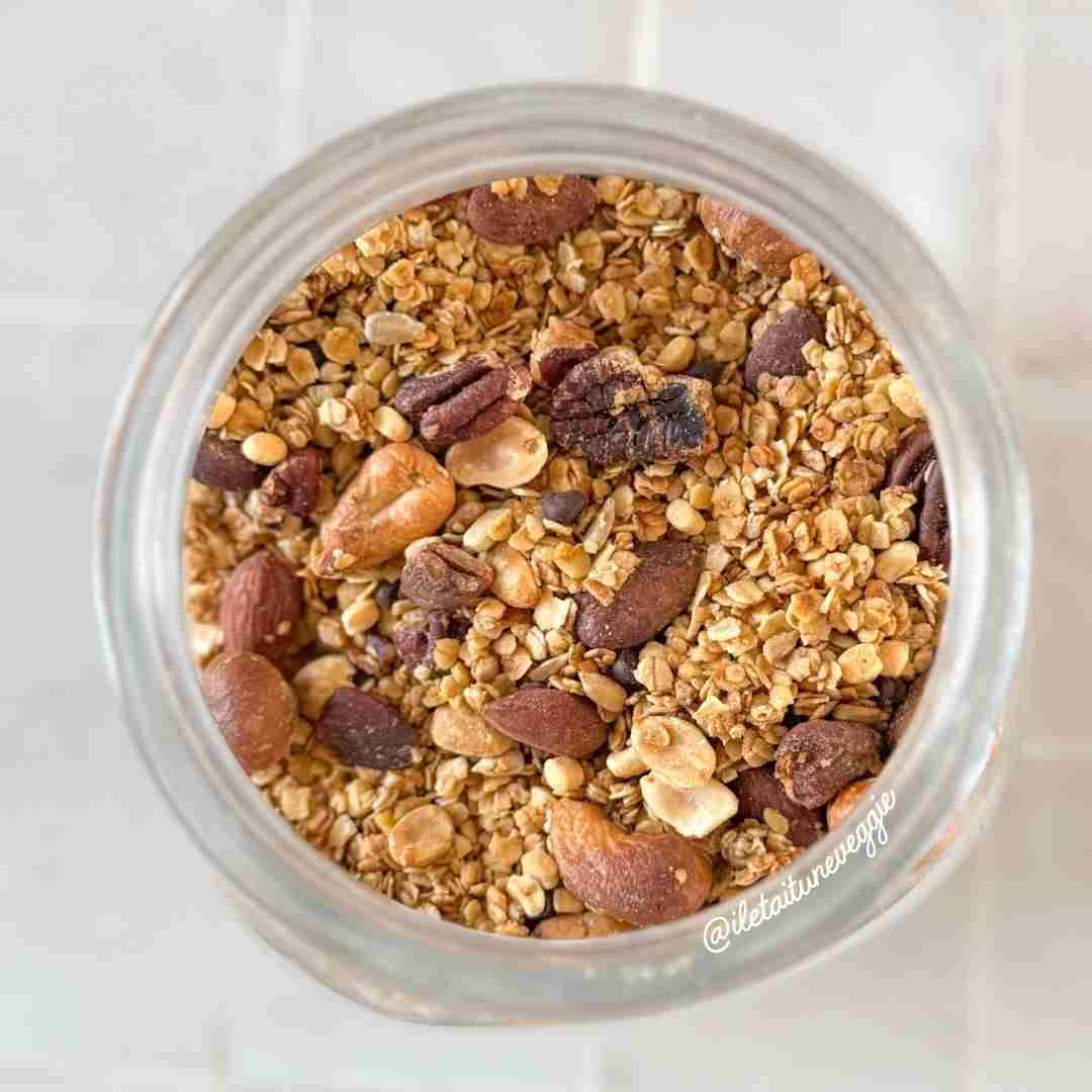 Granola protéiné maison vegan et healthy