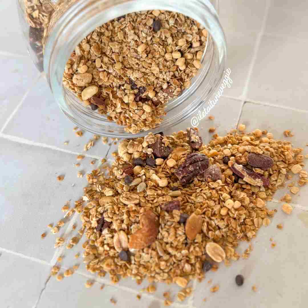 recette granola protéiné maison vegan