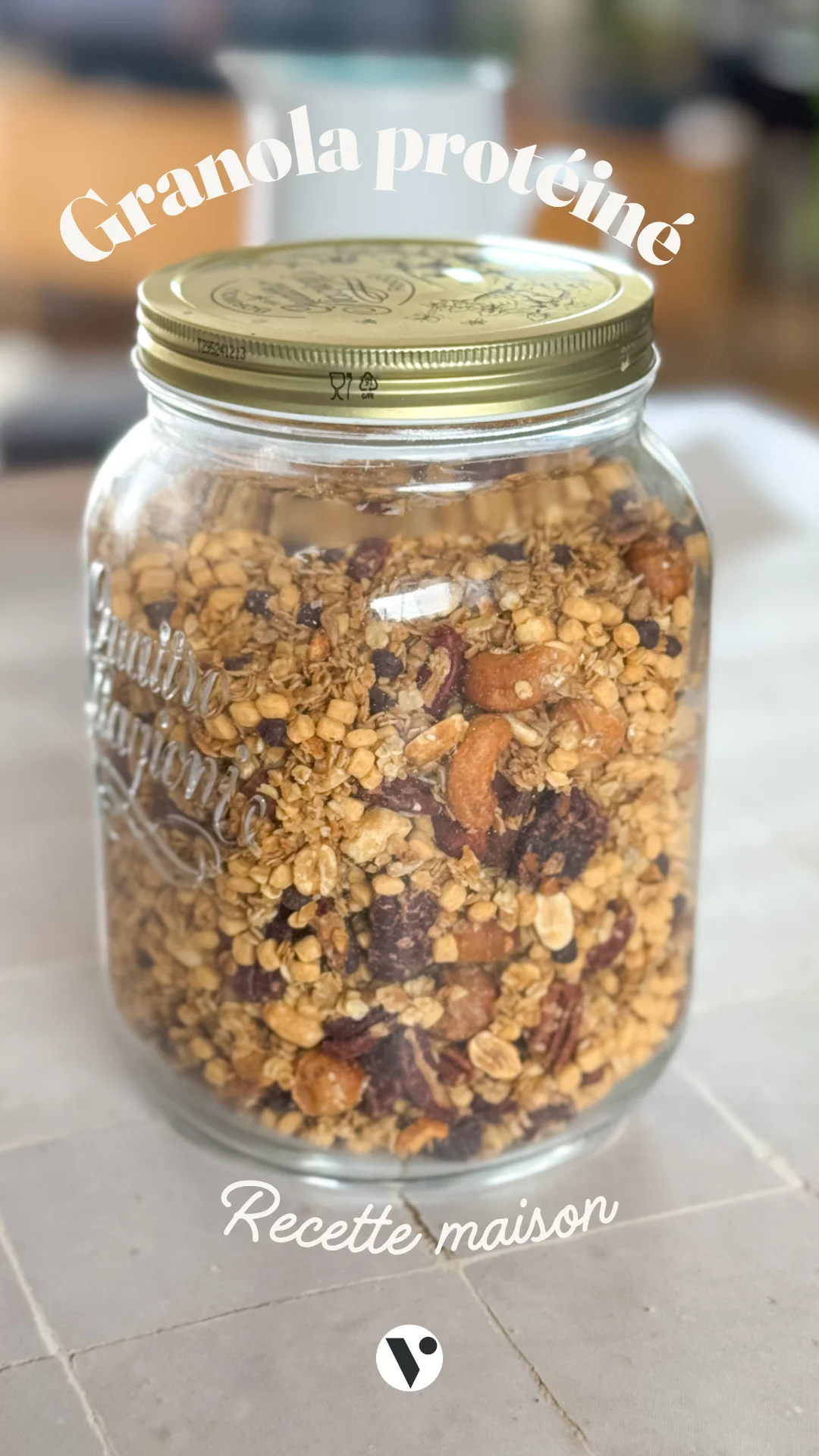 recette granola protéiné maison vegan