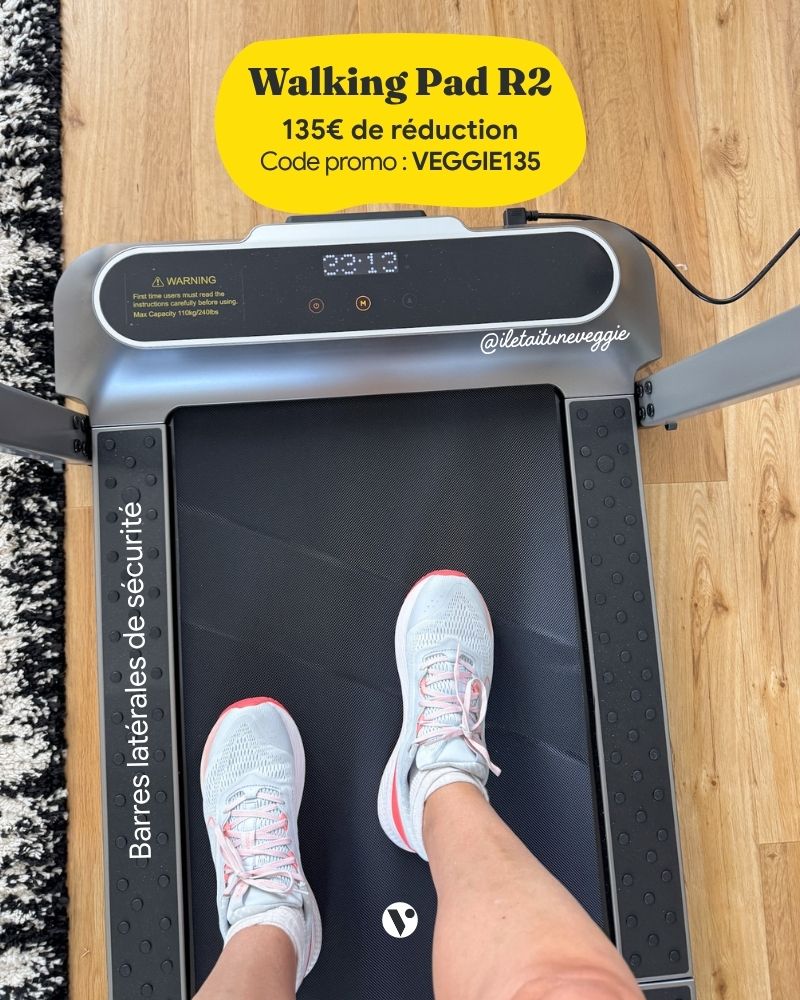 Code promo tapis marche course pliable Walking Pad R2