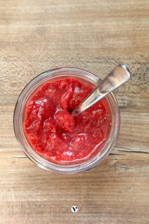 Crufiture maison recette fraise graines de chia
