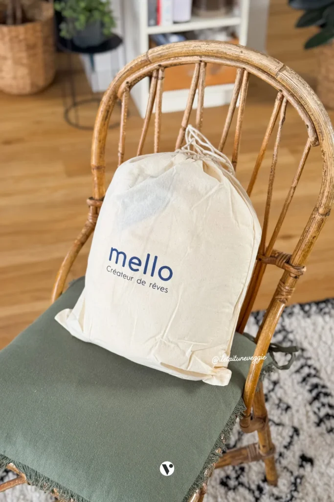 Protège matelas Mello pochon emballage