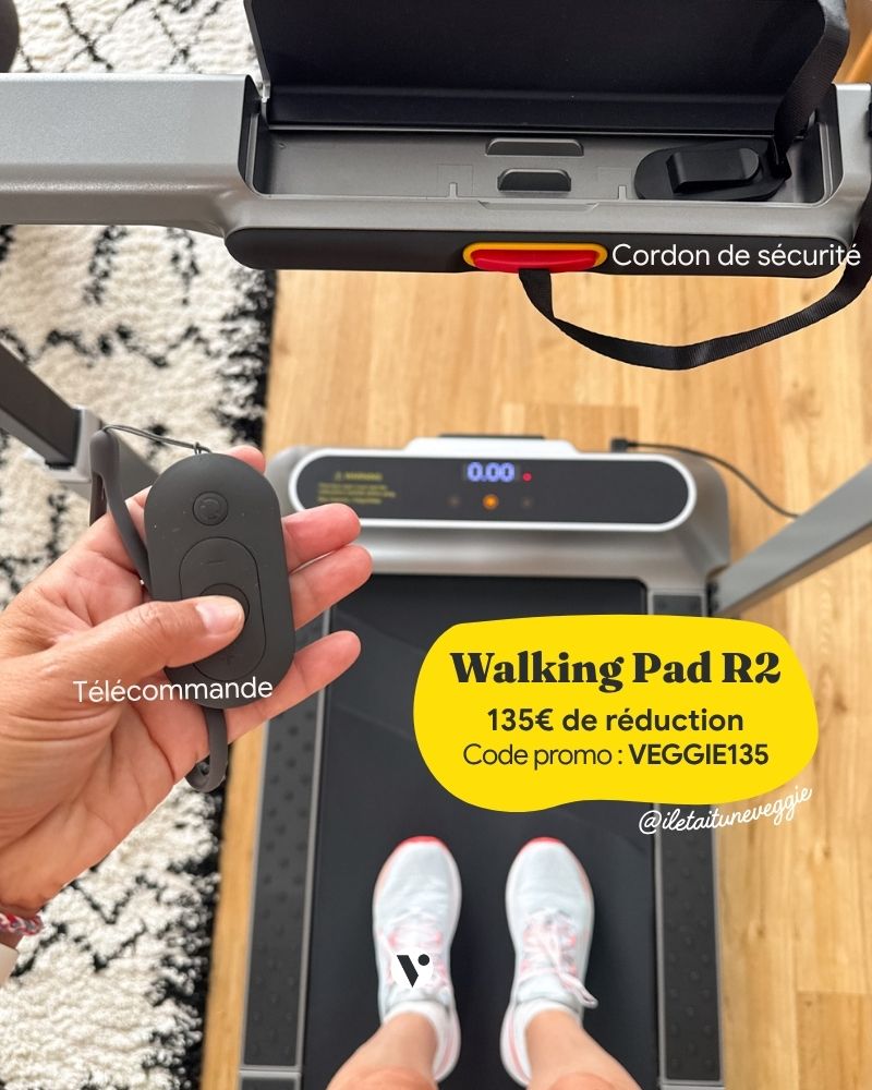 Test avis tapis marche course pliable Walking Pad R2 telecommande