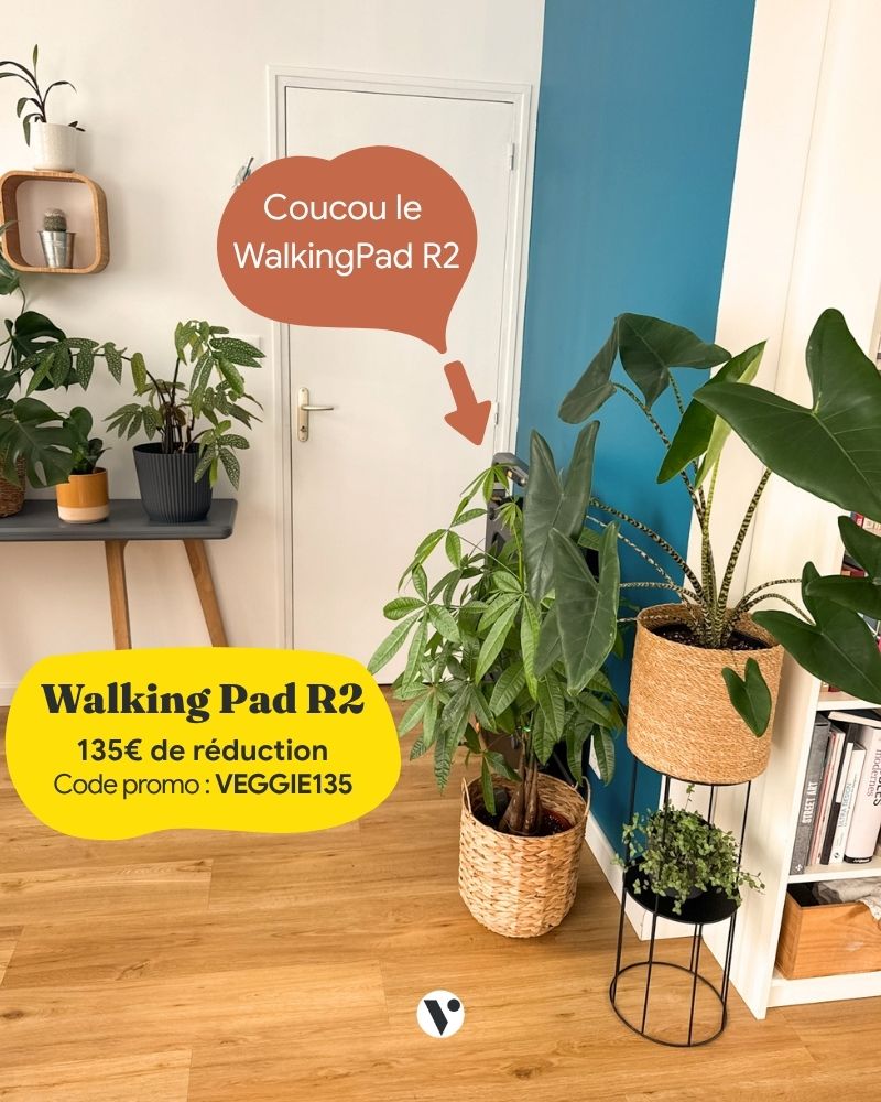 Walking Pad R2 tapis marche course pliable replié