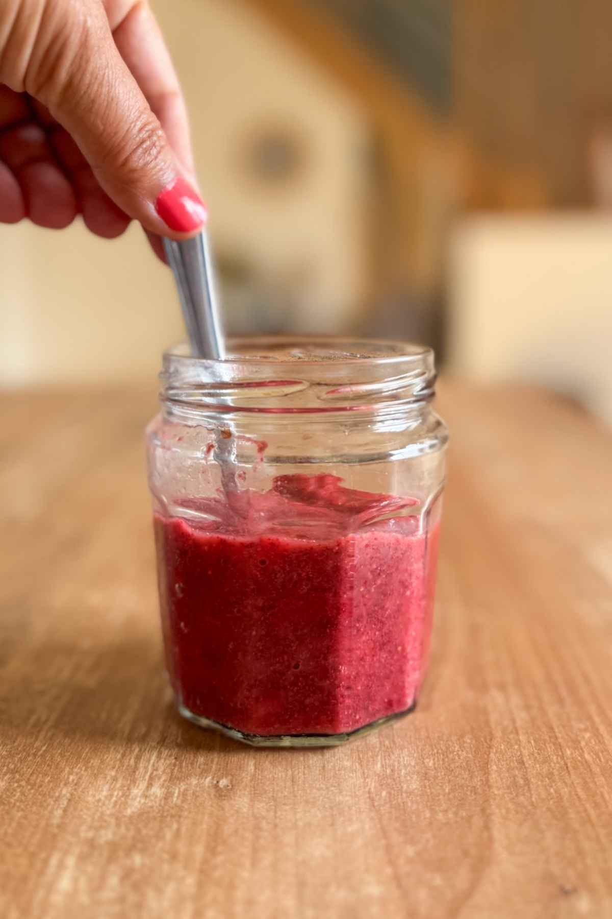 Recette Crufiture maison aux fraises sans cuisson