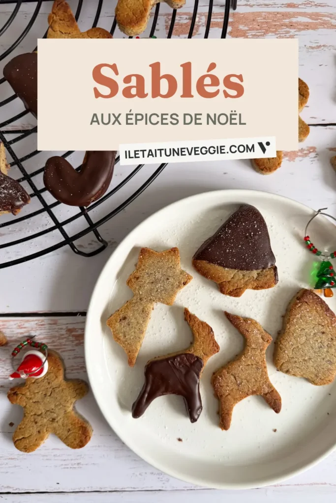 Sablés aux épices de Noël