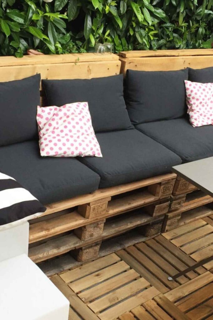 DIY déco _ Salon de jardin en palettes rapide & facile