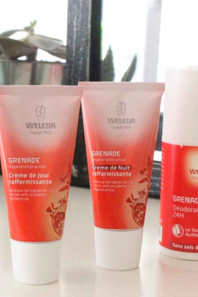 Gamme Weleda à la grenade bio _ Test & Avis