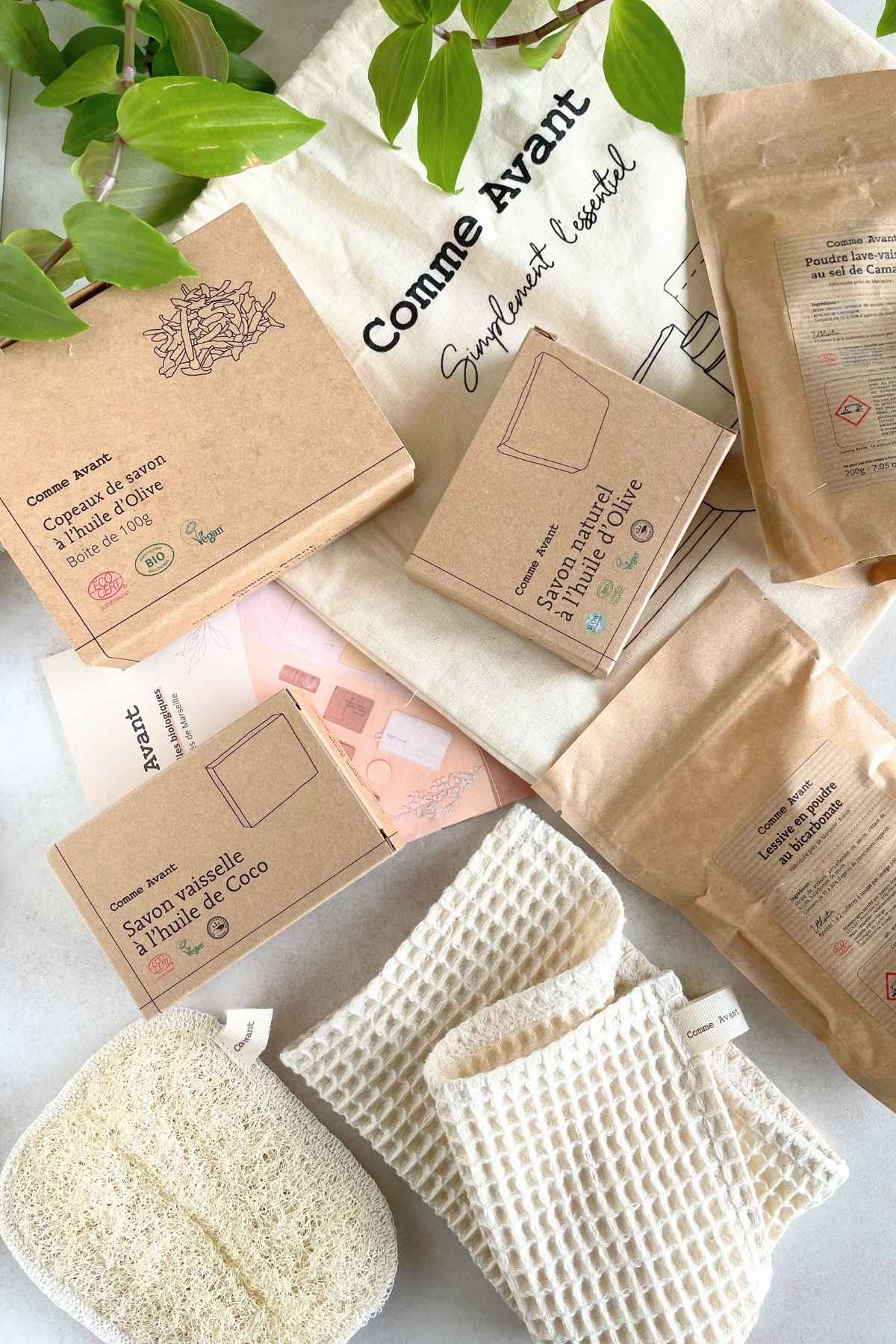Mon avis sur Comme Avant bio, cosmétiques artisanaux Zéro déchet