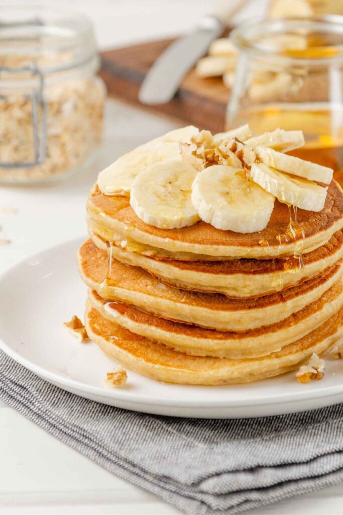 Recette Pancakes à la banane rapide et facile (Vegan)