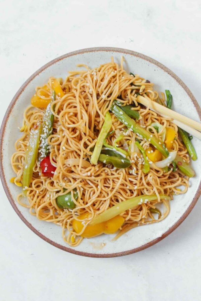 Recette vegan _ Mes nouilles sautées au curry & tofu