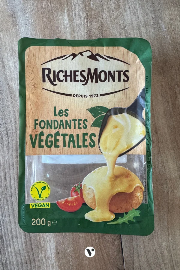 avis fromage a raclette vegan Richemonts