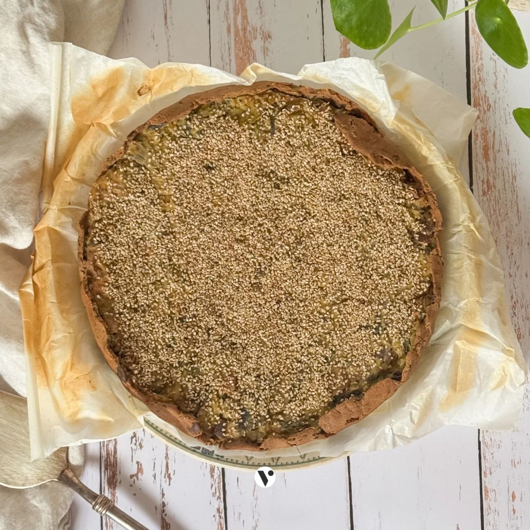 Recette quiche aux poireaux tofu fumé