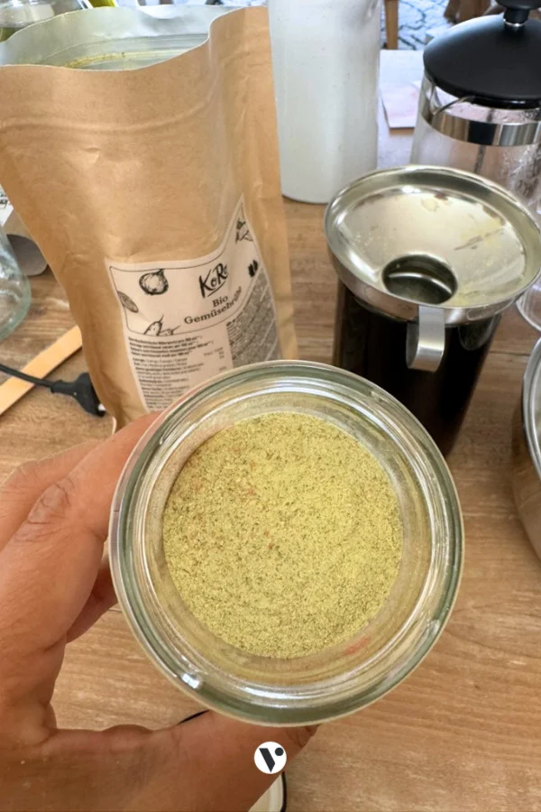 bouillon de légumes en poudre mixé koro