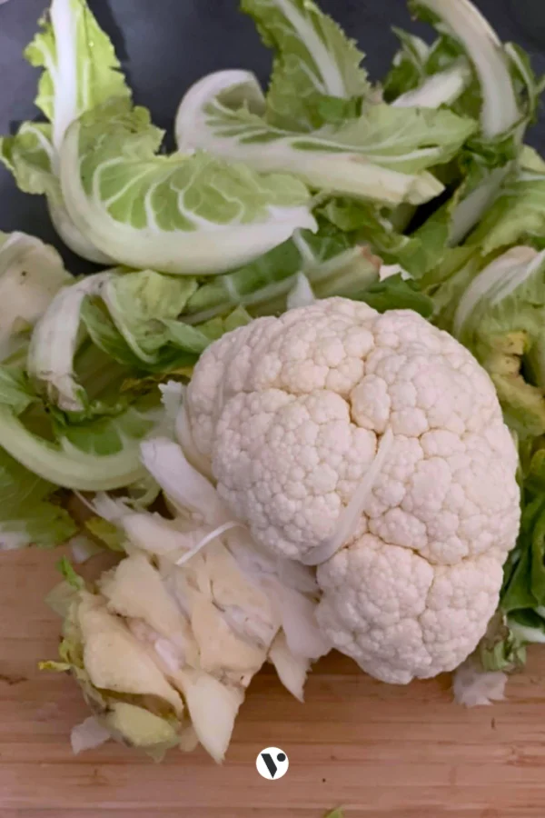 comment cuisiner les feuilles de chou fleur