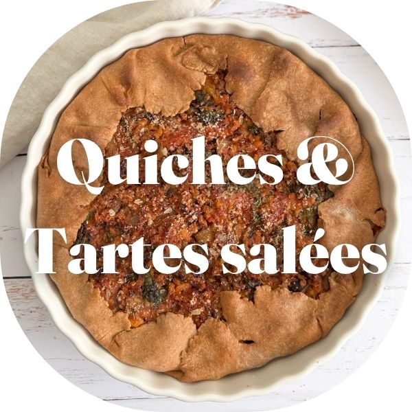 quiches vegan et tartes salées