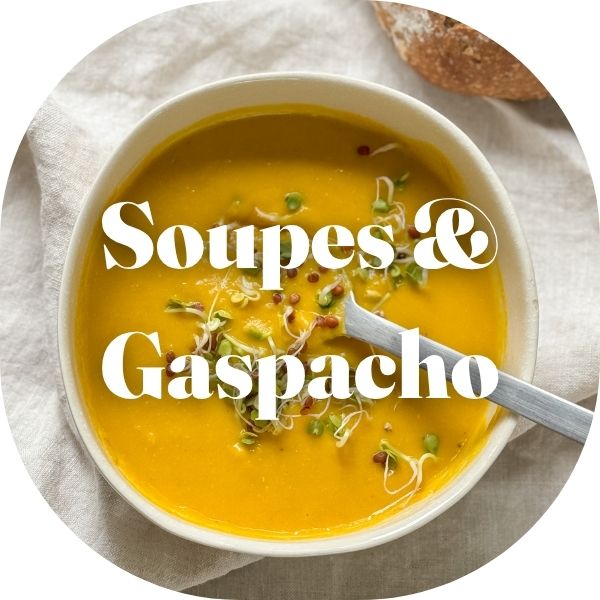 soupes vegan et gaspacho